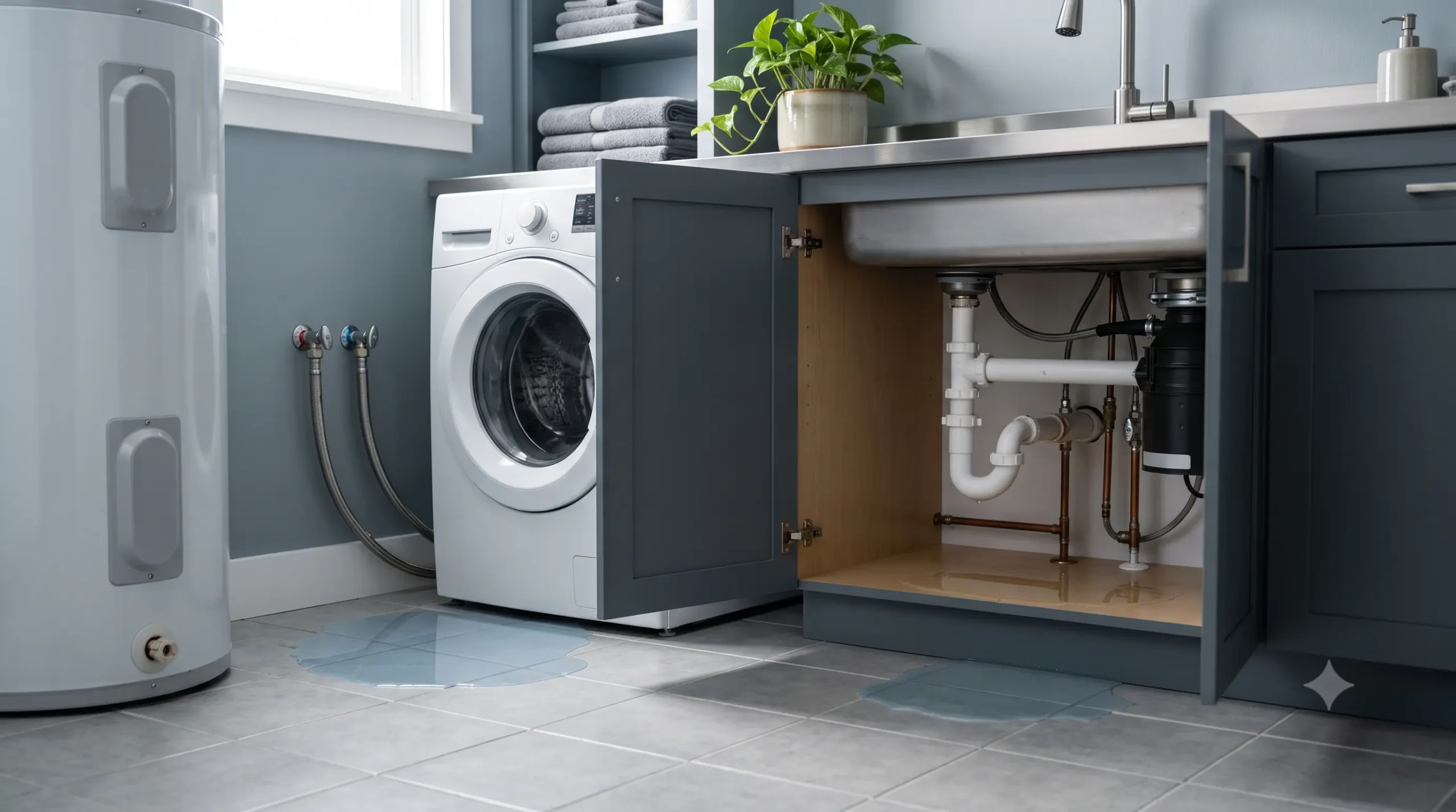 Common causes of home water damage inside a house